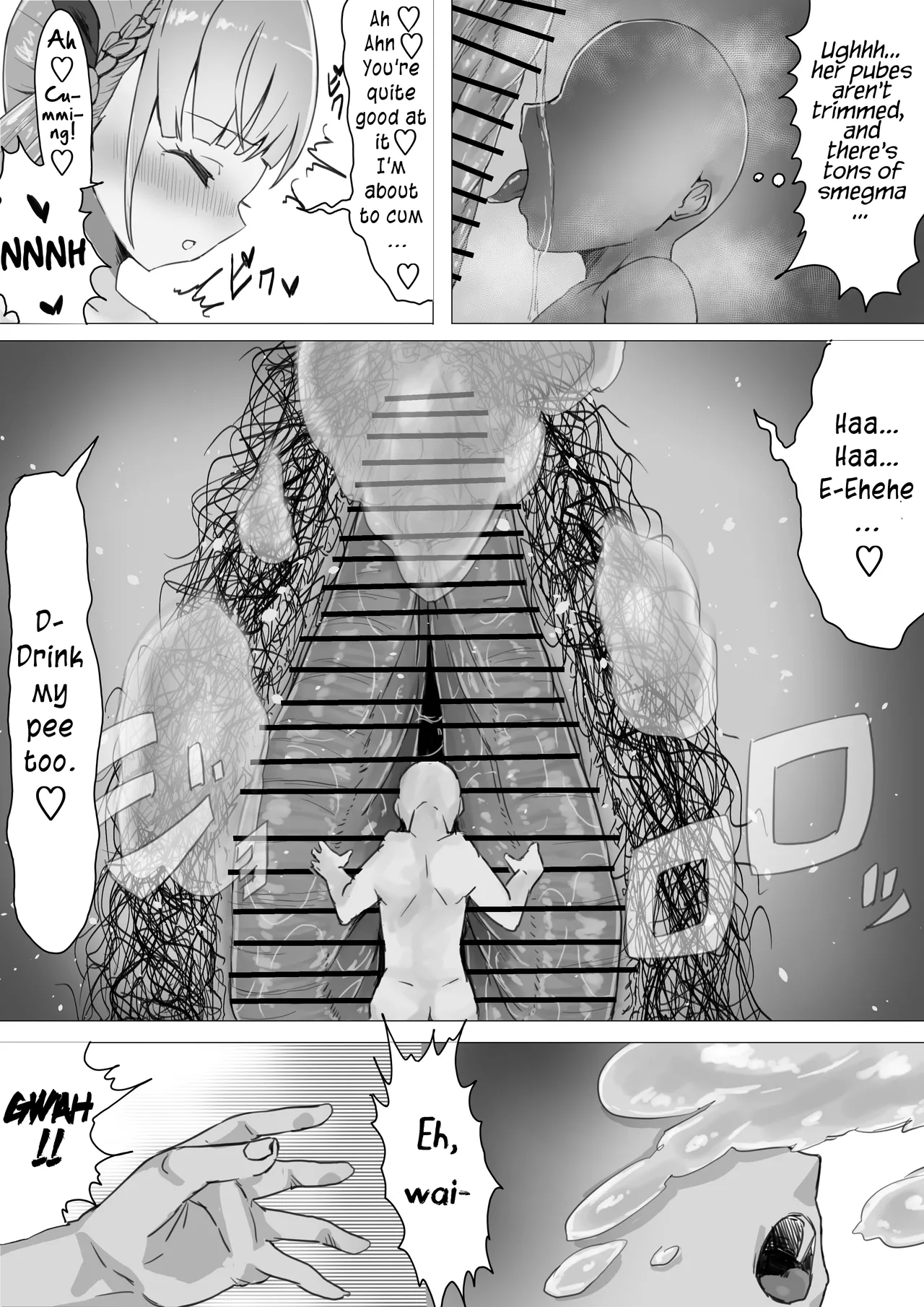 Minato Aqua Size Fetish Manga page 2 full