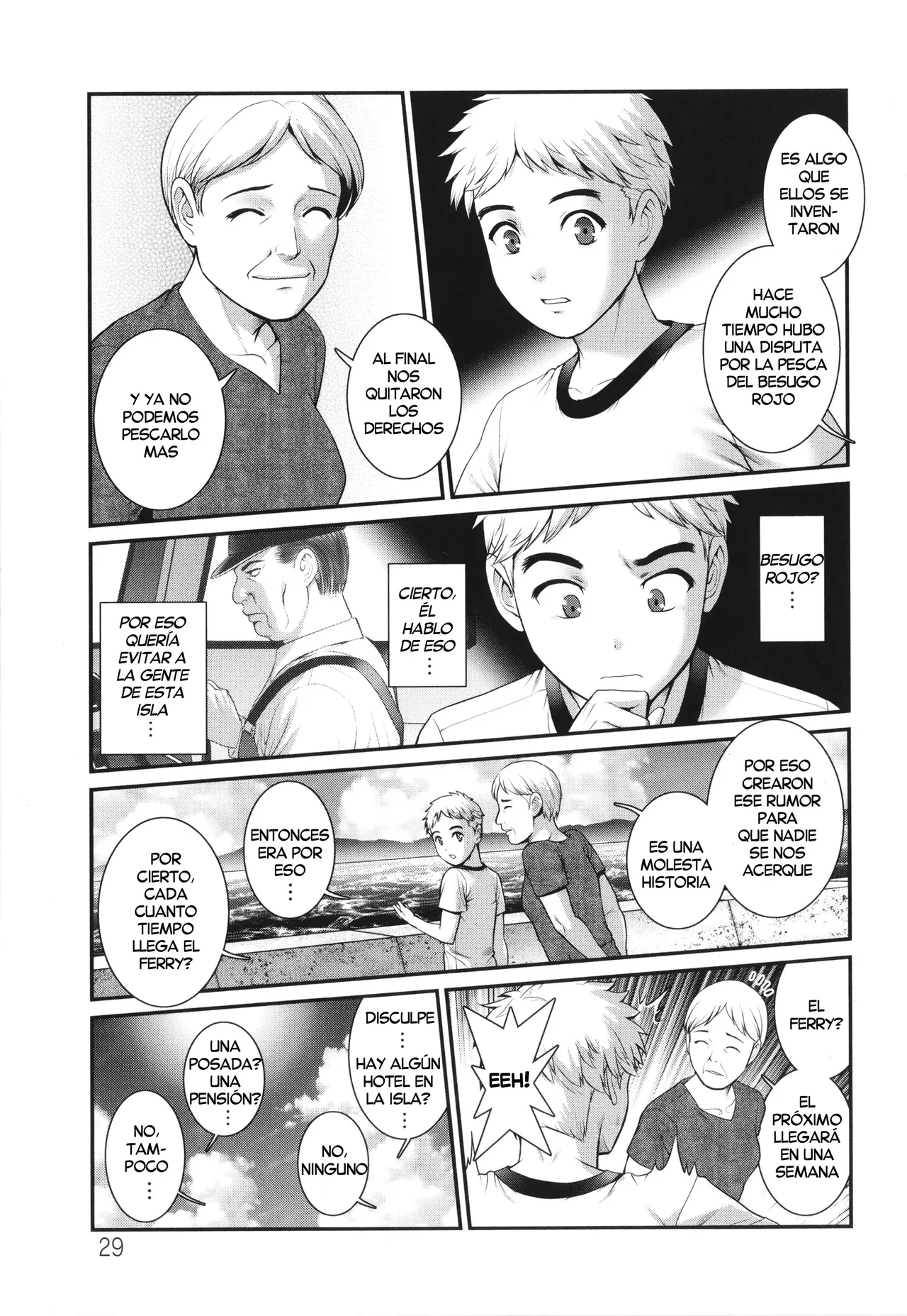 Meshibe no Sakihokoru Shima de  | Una Isla donde florecen los Pistilos page 7 full