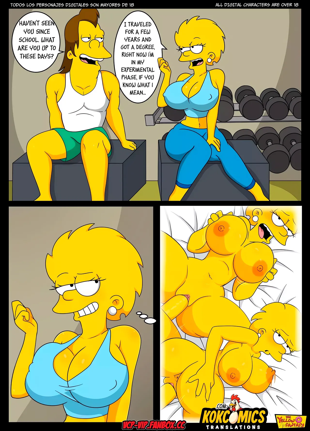 Nelson The Gym Trainer - The Yellow Fantasy page 3 full