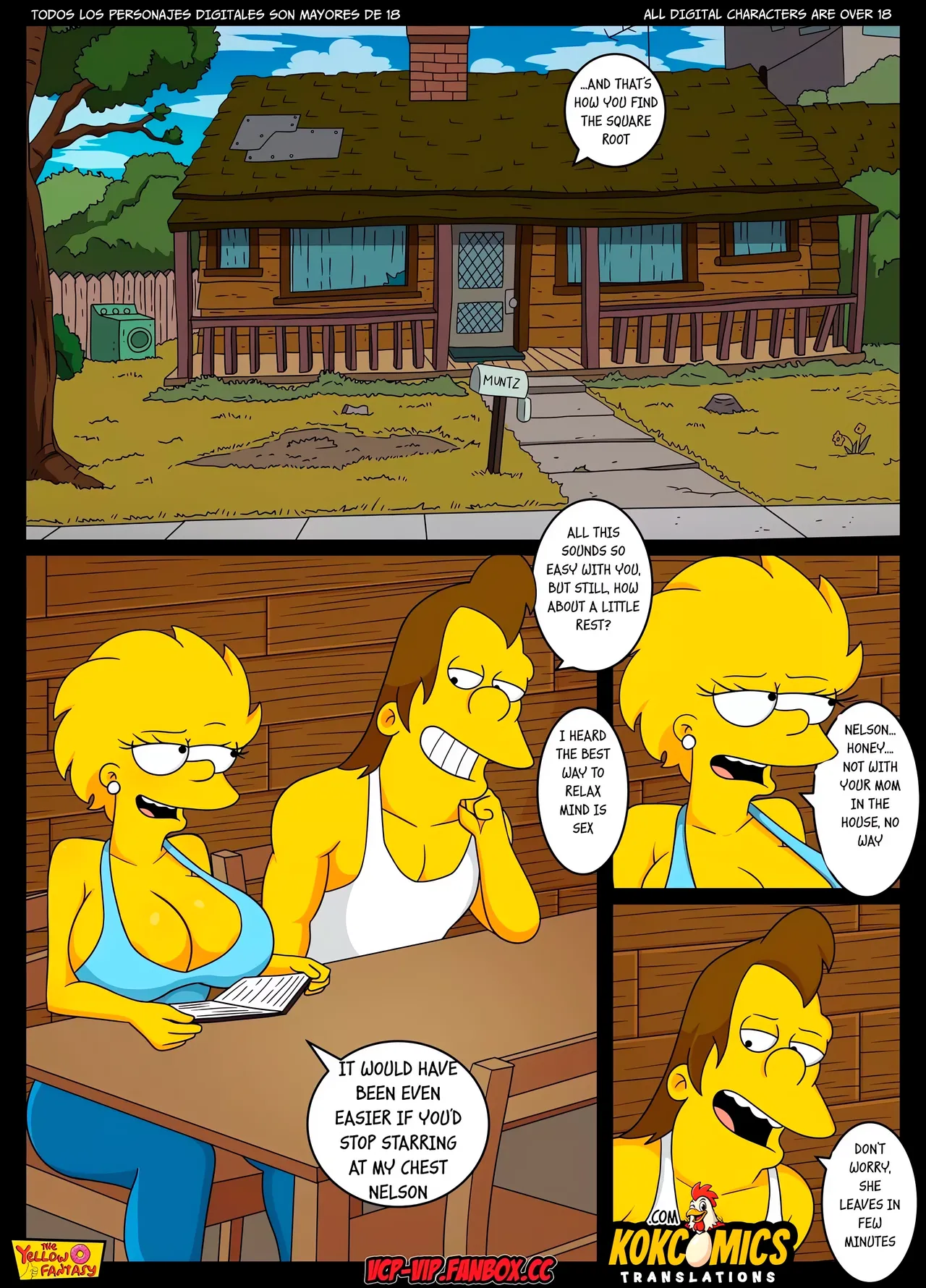Nelson The Gym Trainer - The Yellow Fantasy page 5 full