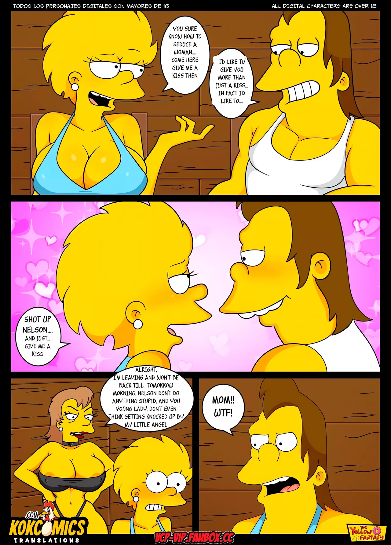 Nelson The Gym Trainer - The Yellow Fantasy page 6 full