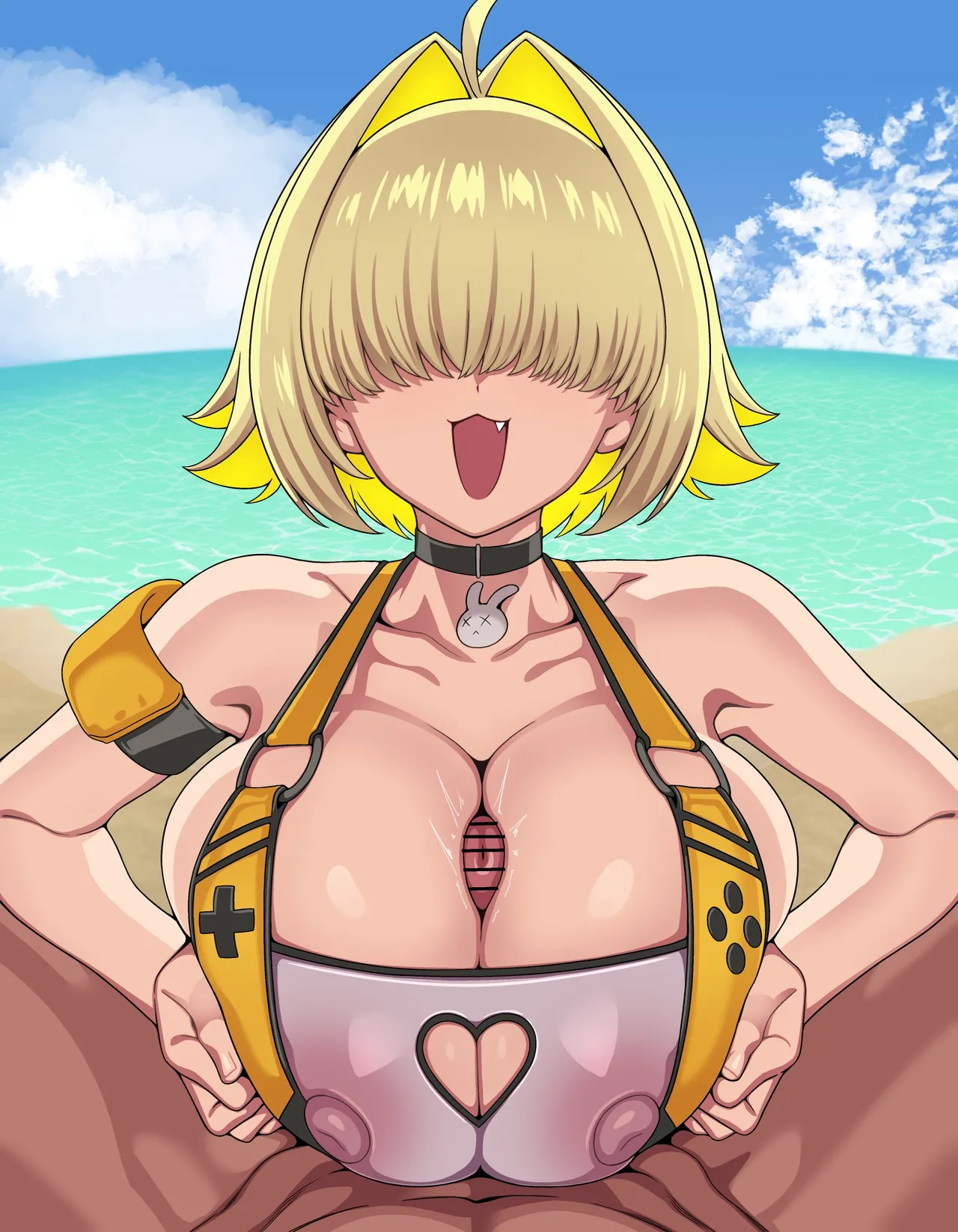 水着エレグ パイズリ 台詞付きCG集 page 9 full