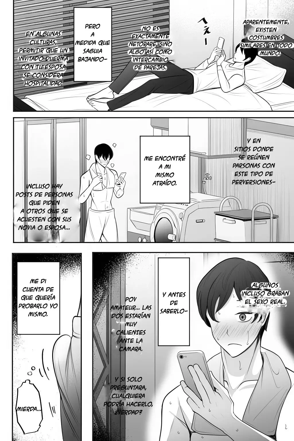 Oyako Netorase Oba to Kanojo o Daite Kudasai｜Por Favor, Ten Sexo con mi Tía y mi Novia page 7 full