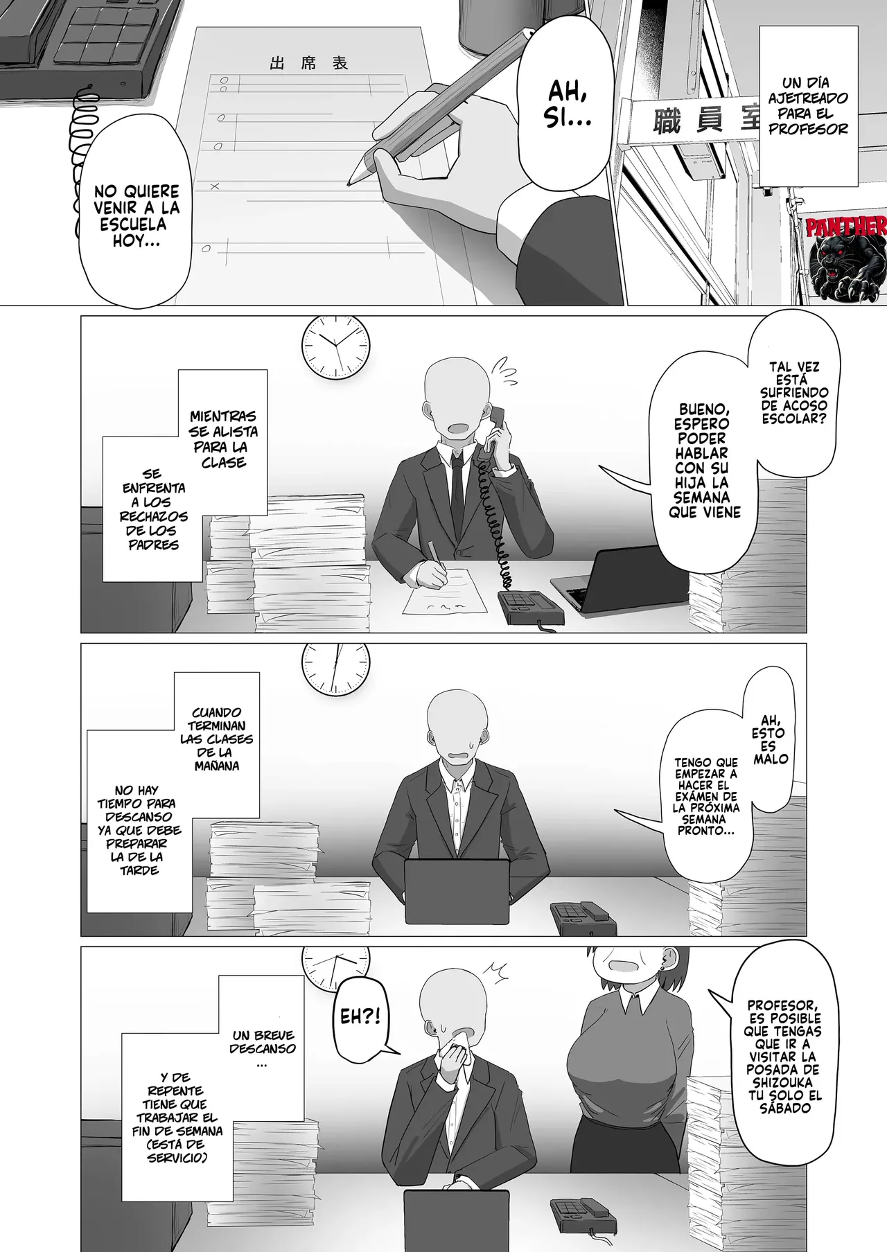 Sensei, Chotto Otsukare desu ka? | Se siente un poco cansado, Sensei? page 9 full