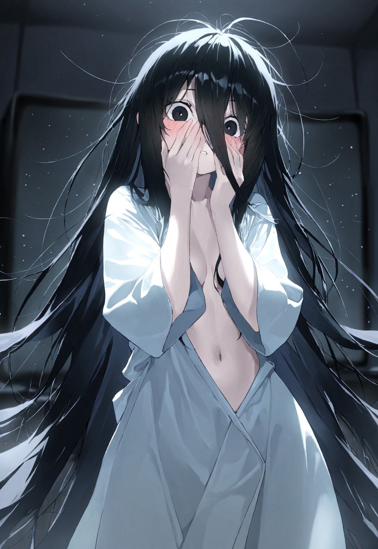 SADAKO TEASE – PALE SKIN LOOSE CLOTHING page 5 full