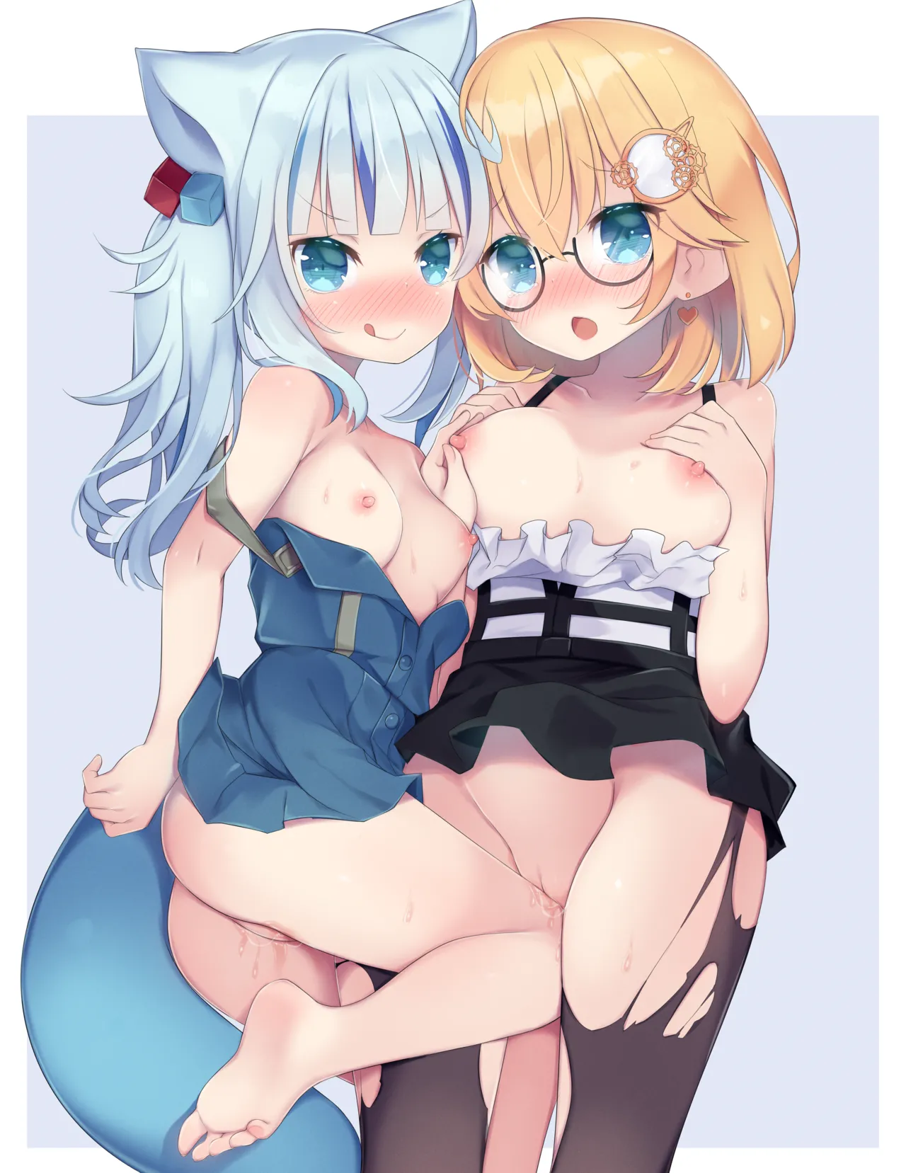 Gura x Ame Body Pillow Cover page 5 full