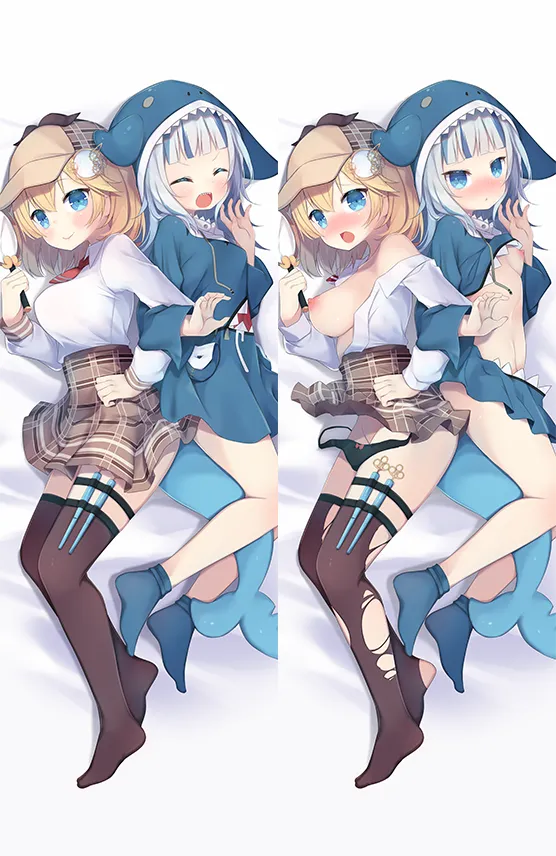 Gura x Ame Body Pillow Cover page 6 full