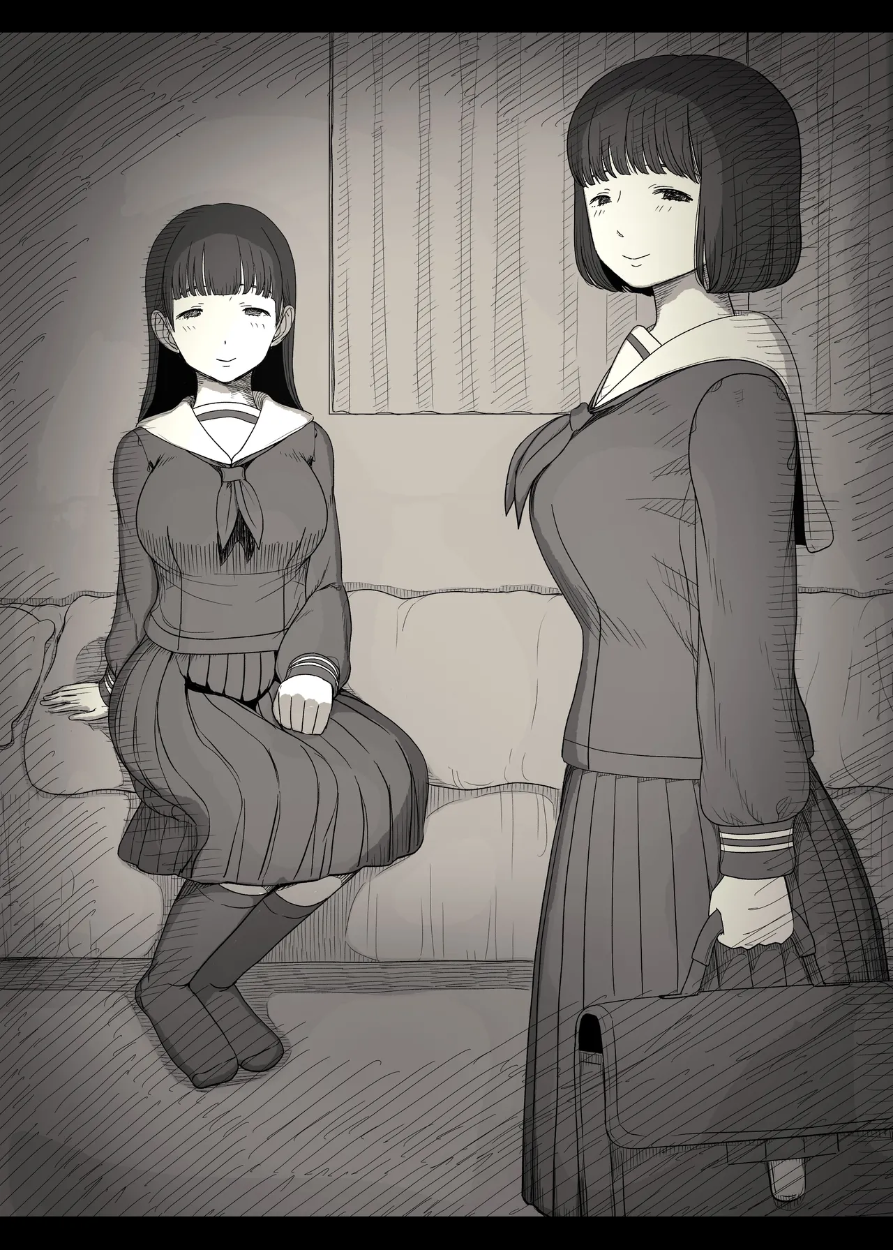 Jogakuryou ni Sasowarete 2 | 여학교 기숙사에 초대받아서 2 page 8 full