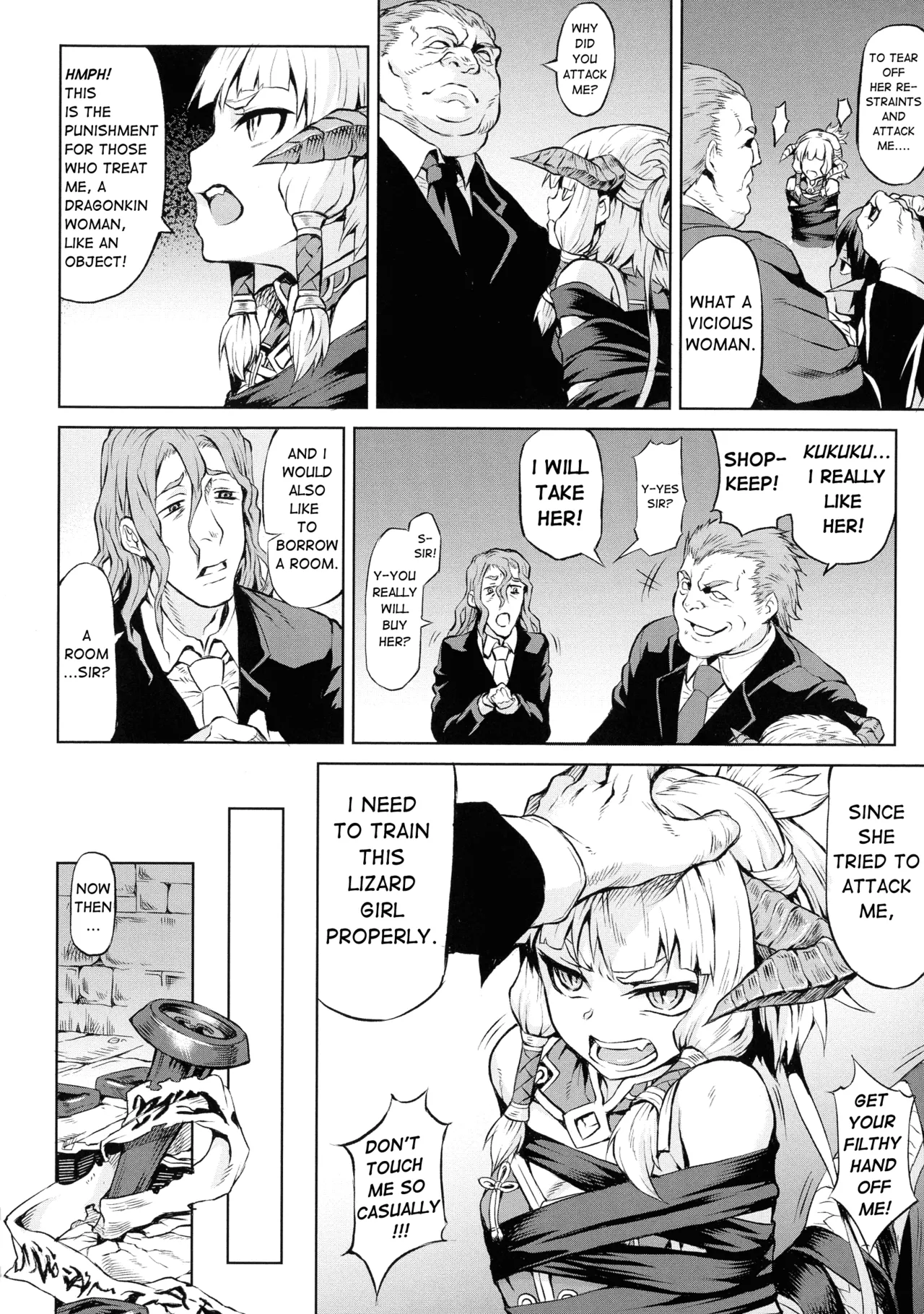 A Dragon Girl's Fall Into Lewdness page 6 full