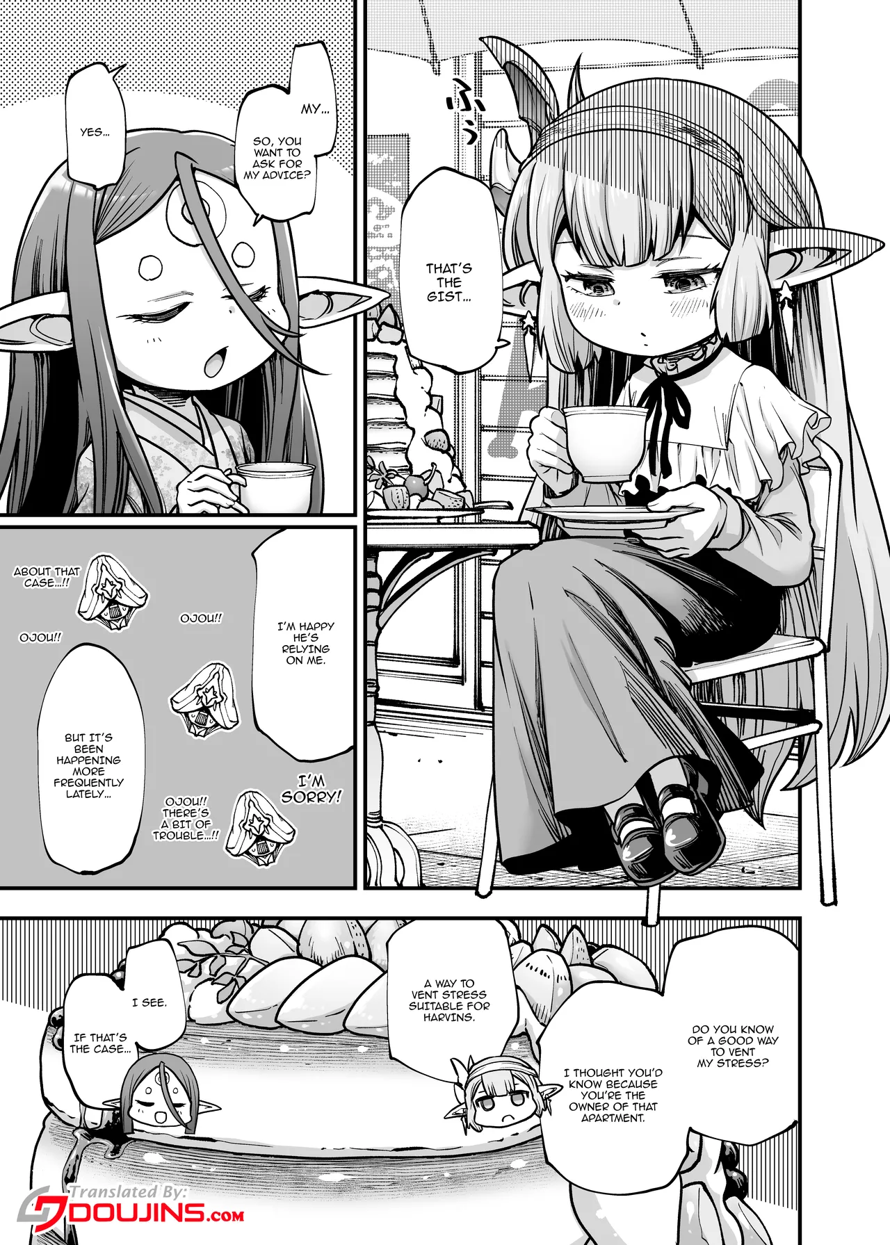 GenParo Harvin Harem Apart Massage Hen | Harvin Harem Apartment Parody Set In Modern Times - Massage Edition page 2 full