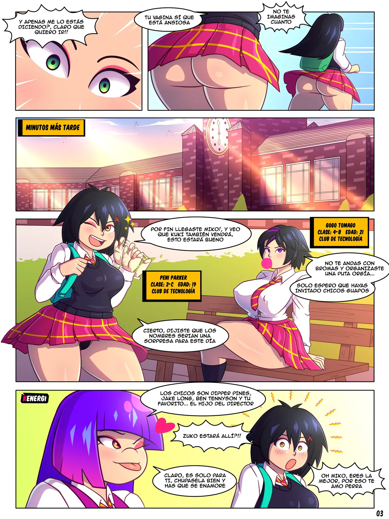 Toonworth Academy page 3 full