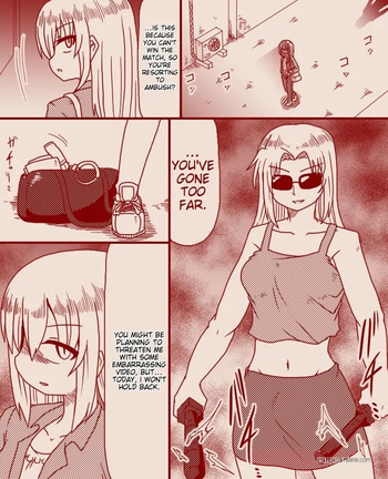 Shemale gets defeated by brash female fighter cover