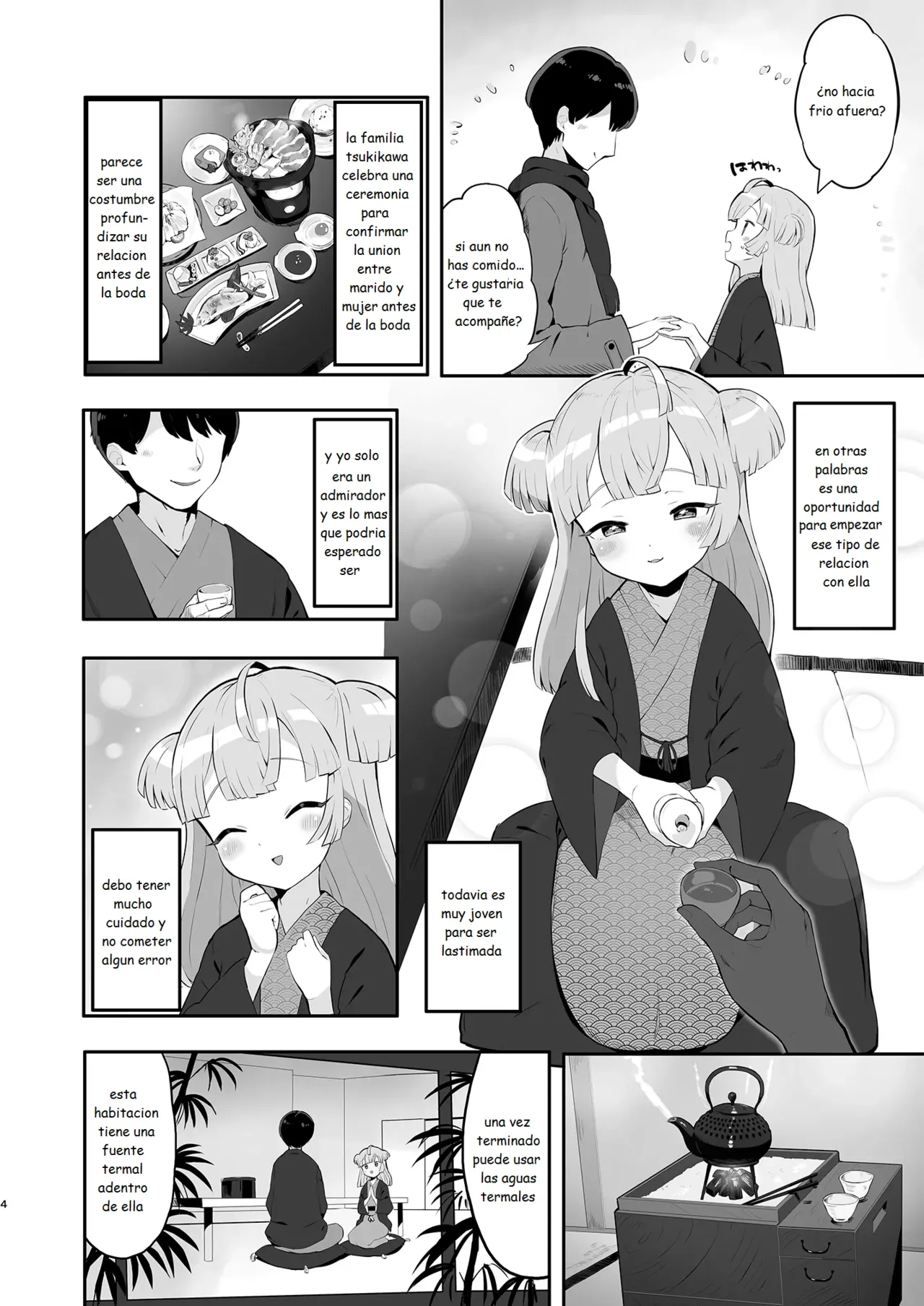 Tsukigawa Chiri to Konzen Ryokou｜Chiri Tsukikawa y El Viaje Prematrimonial page 4 full