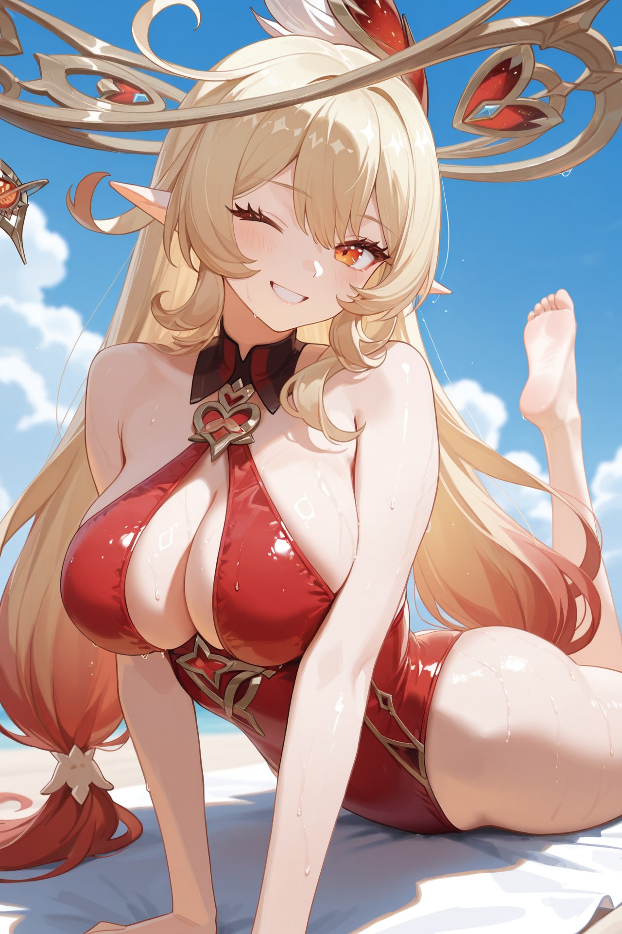 Ankake Nameko アリス Alice 水着 141枚 page 4 full