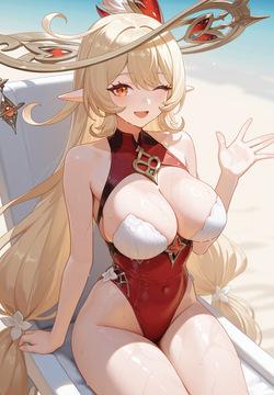 Ankake Nameko アリス Alice 水着 141枚