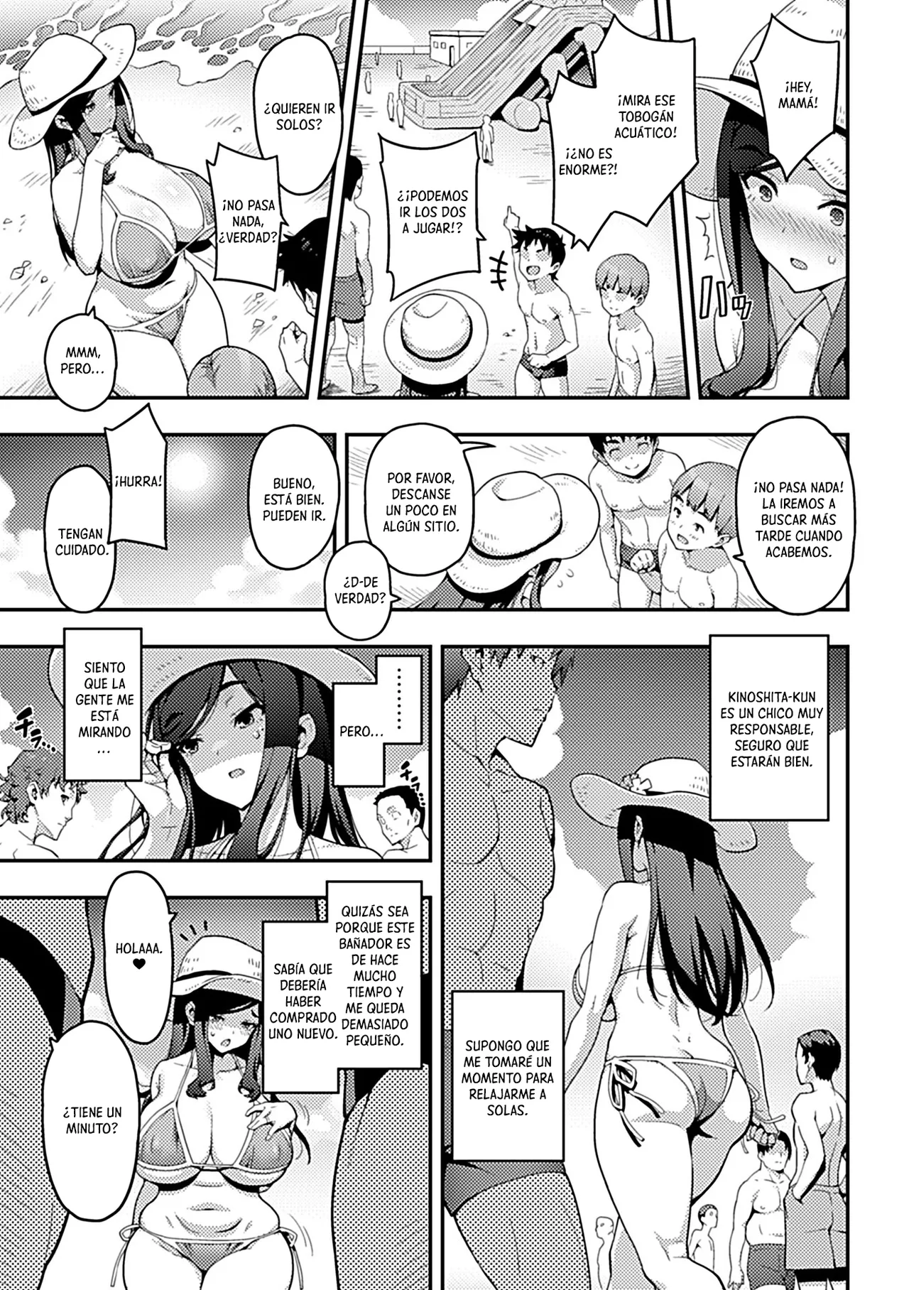 GachiHame Kaisui Yokujou｜Sexo Entre Las Olas page 4 full