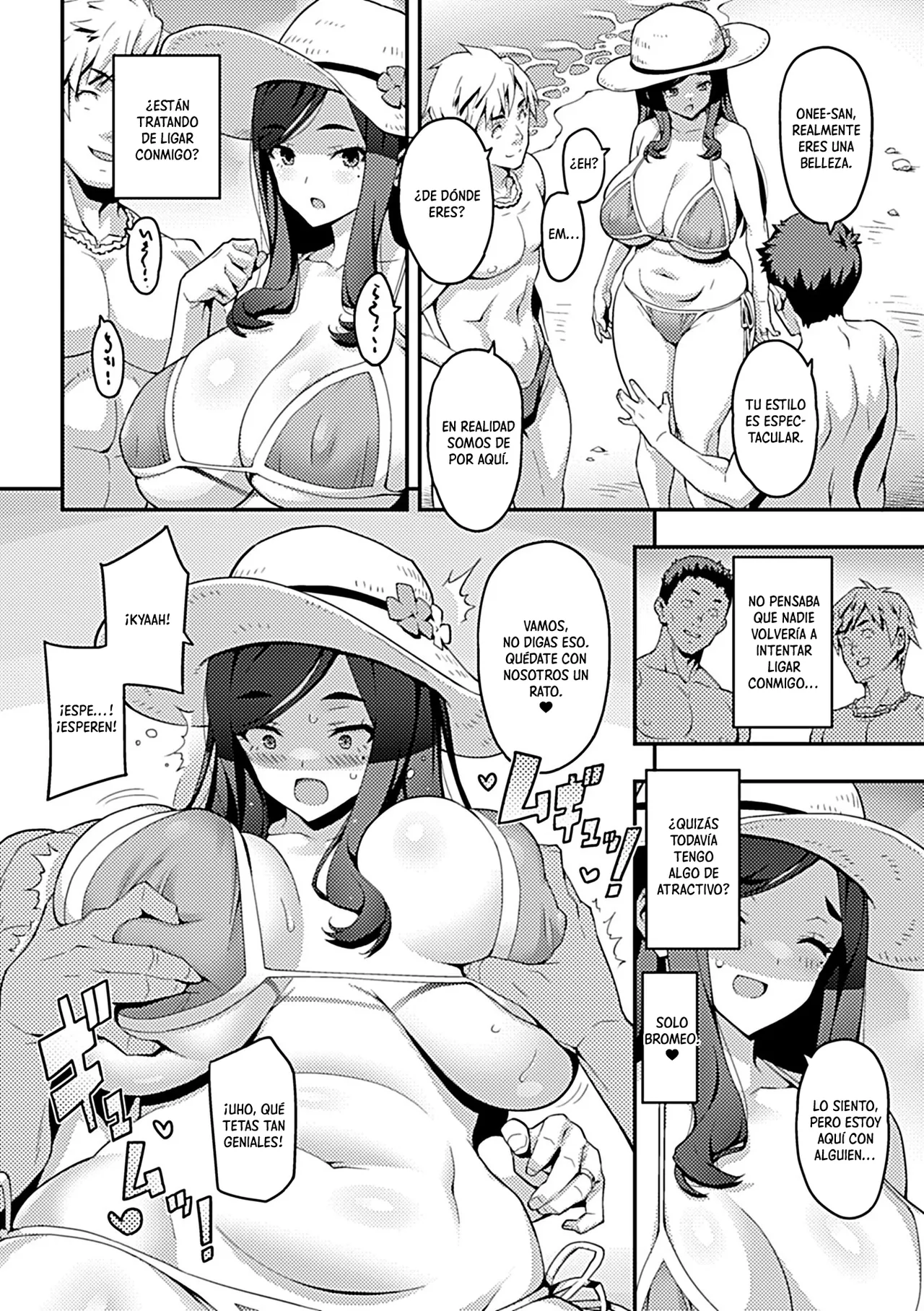 GachiHame Kaisui Yokujou｜Sexo Entre Las Olas page 5 full