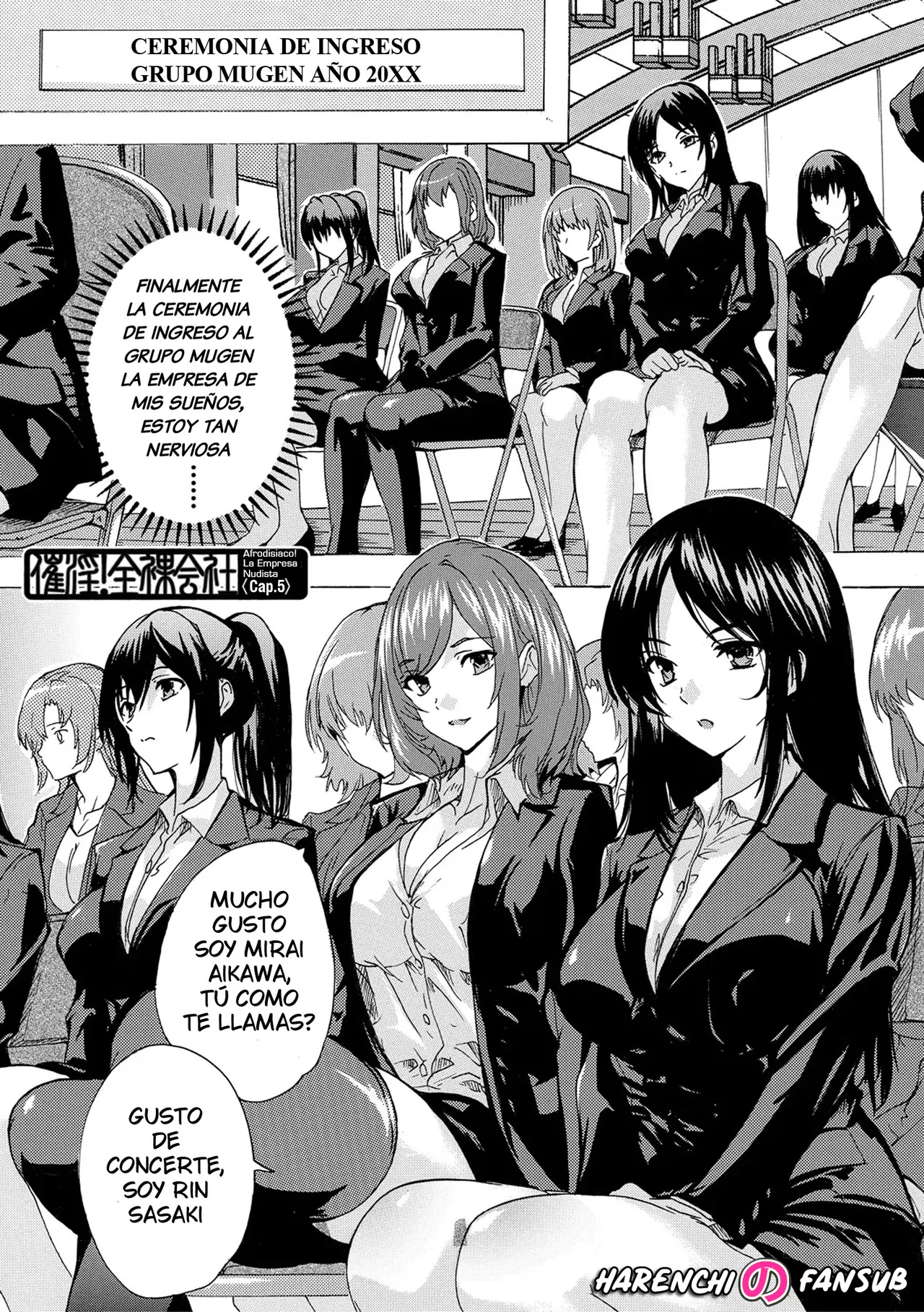 Saiin! Zenra Kaisha  | Afrodisiaco! La Empresa Nudista page 1 full