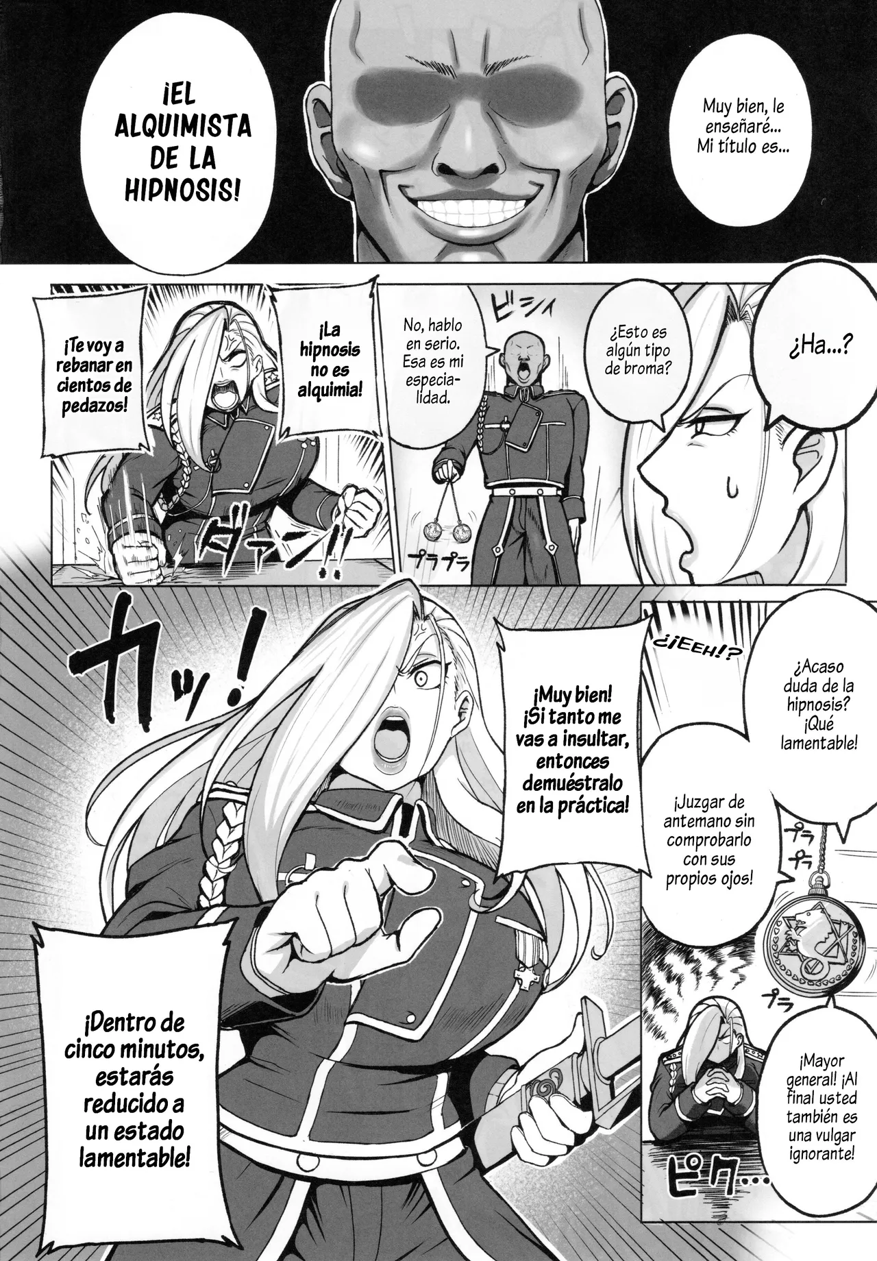 Jukujo Shougun VS Saimin no Renkinjutsushi + Muchi na Jukujo o Damashite Pakoro｜La General Madura VS El Alquimista Hipnótico + Seduje y Me Cogí a una Ingenua MILF page 4 full