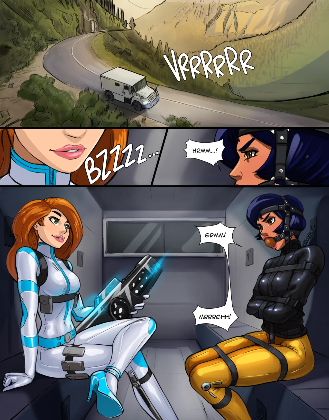 Kim Possible vs Totally Spies Vol 1 page 3 full