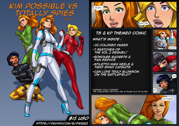 Kim Possible vs Totally Spies Vol 1 cover