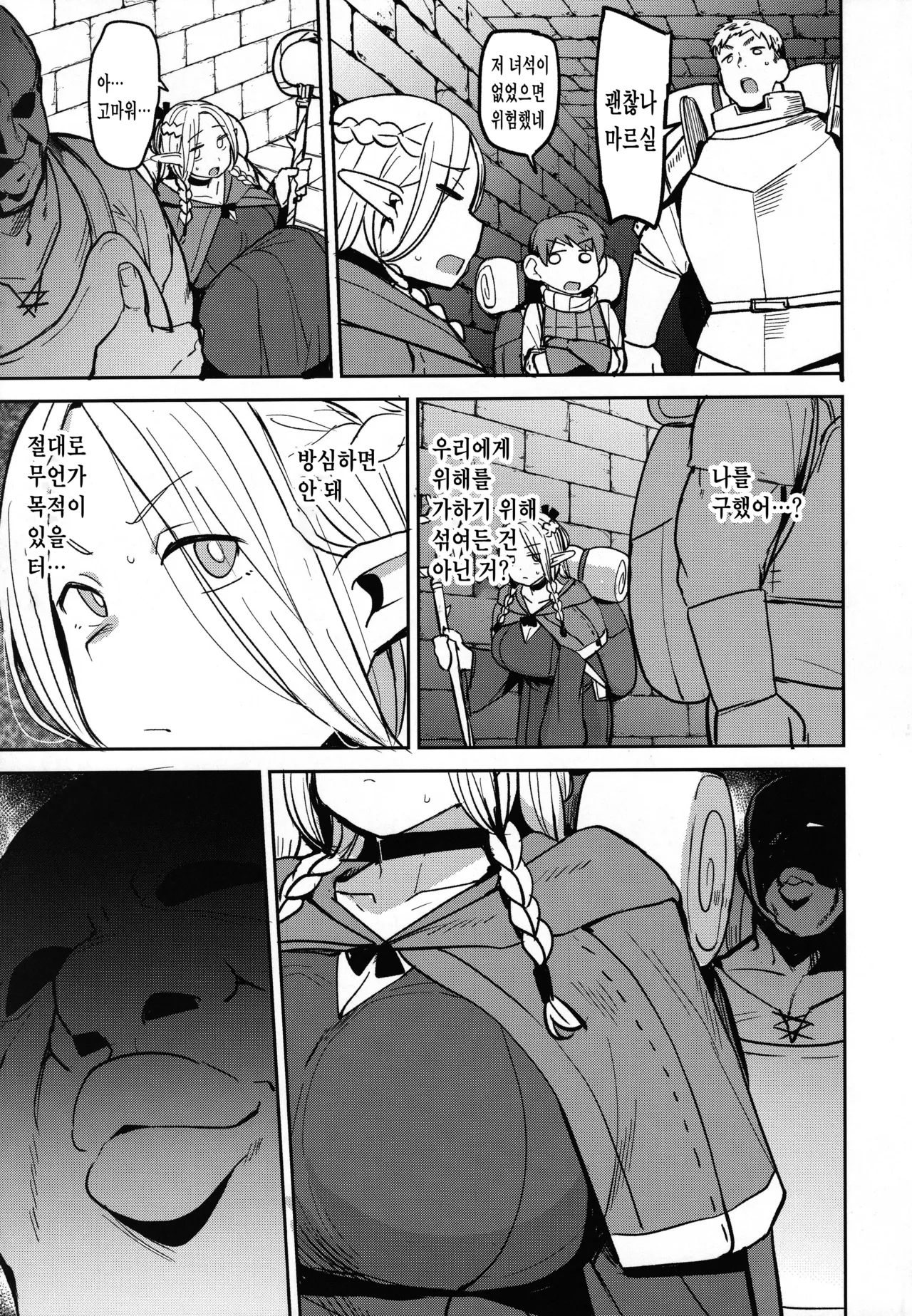 Chin Ochi Donkusa Elf | 자지 타락 얼간이 엘프 page 6 full