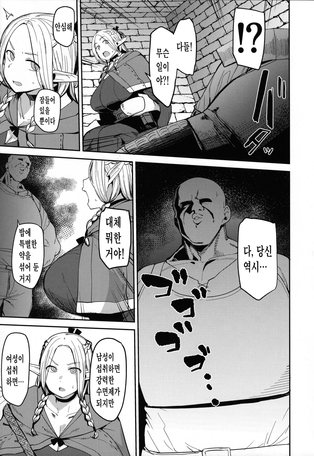 Chin Ochi Donkusa Elf | 자지 타락 얼간이 엘프 page 8 full