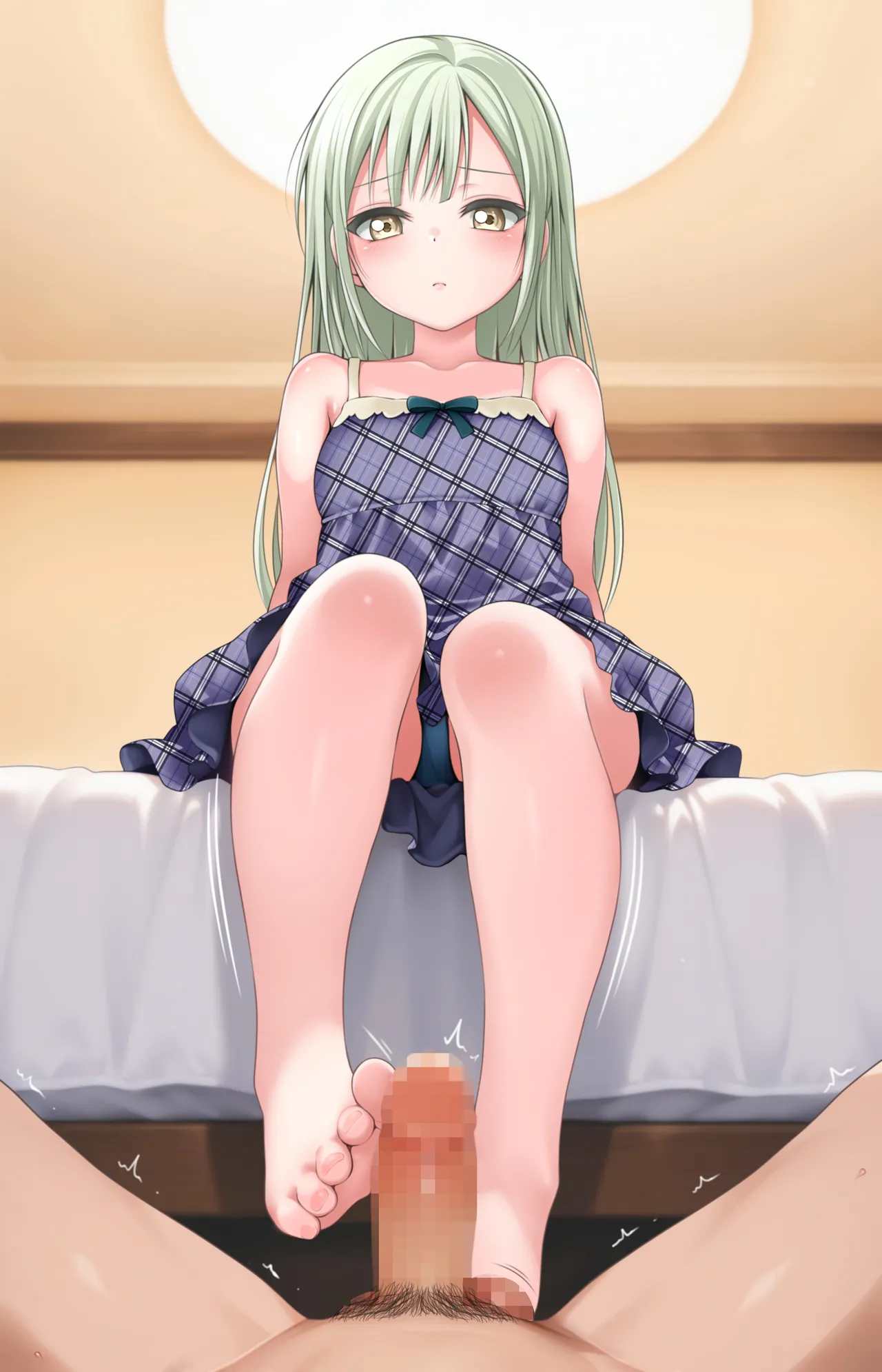 着衣足コキイラスト page 10 full