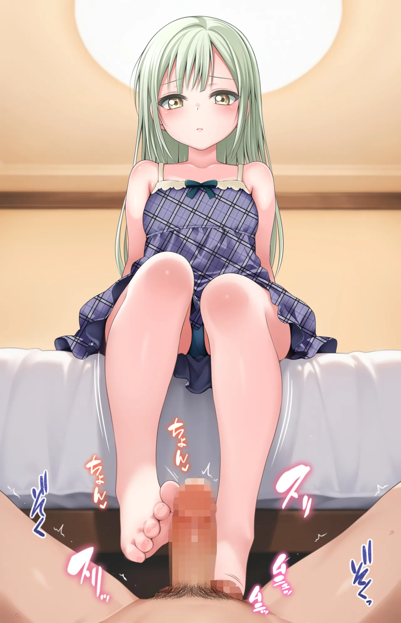 着衣足コキイラスト page 6 full