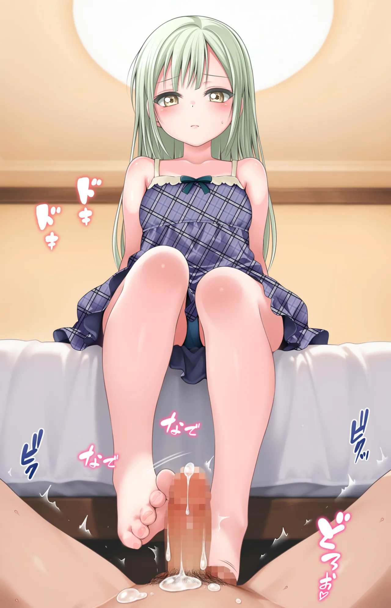 着衣足コキイラスト page 9 full