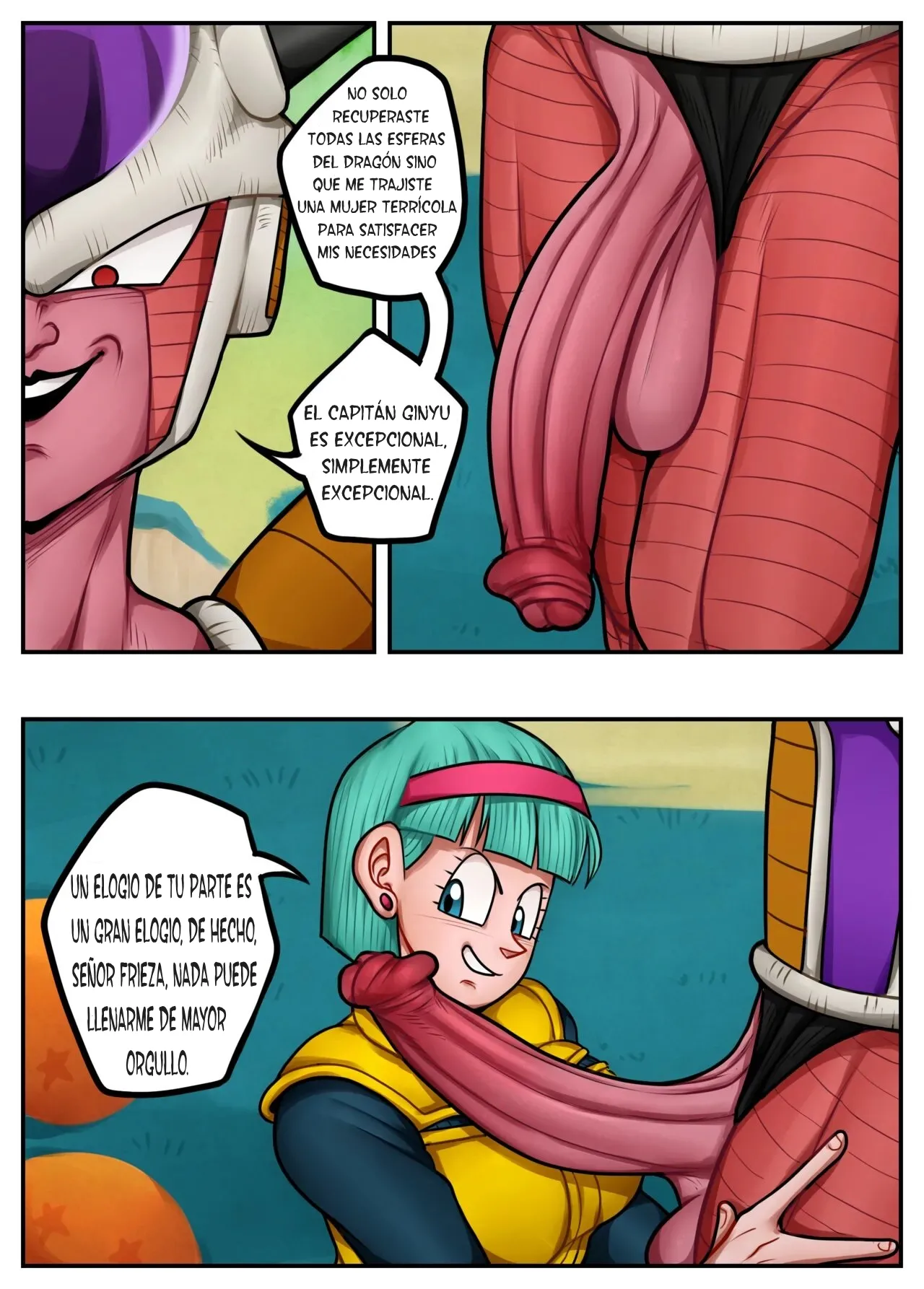 Bulma x Freezer page 2 full