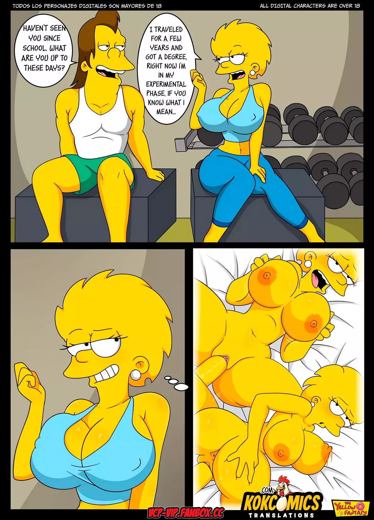 Nelson The Gym Trainer - The Yellow Fantasy page 3 full