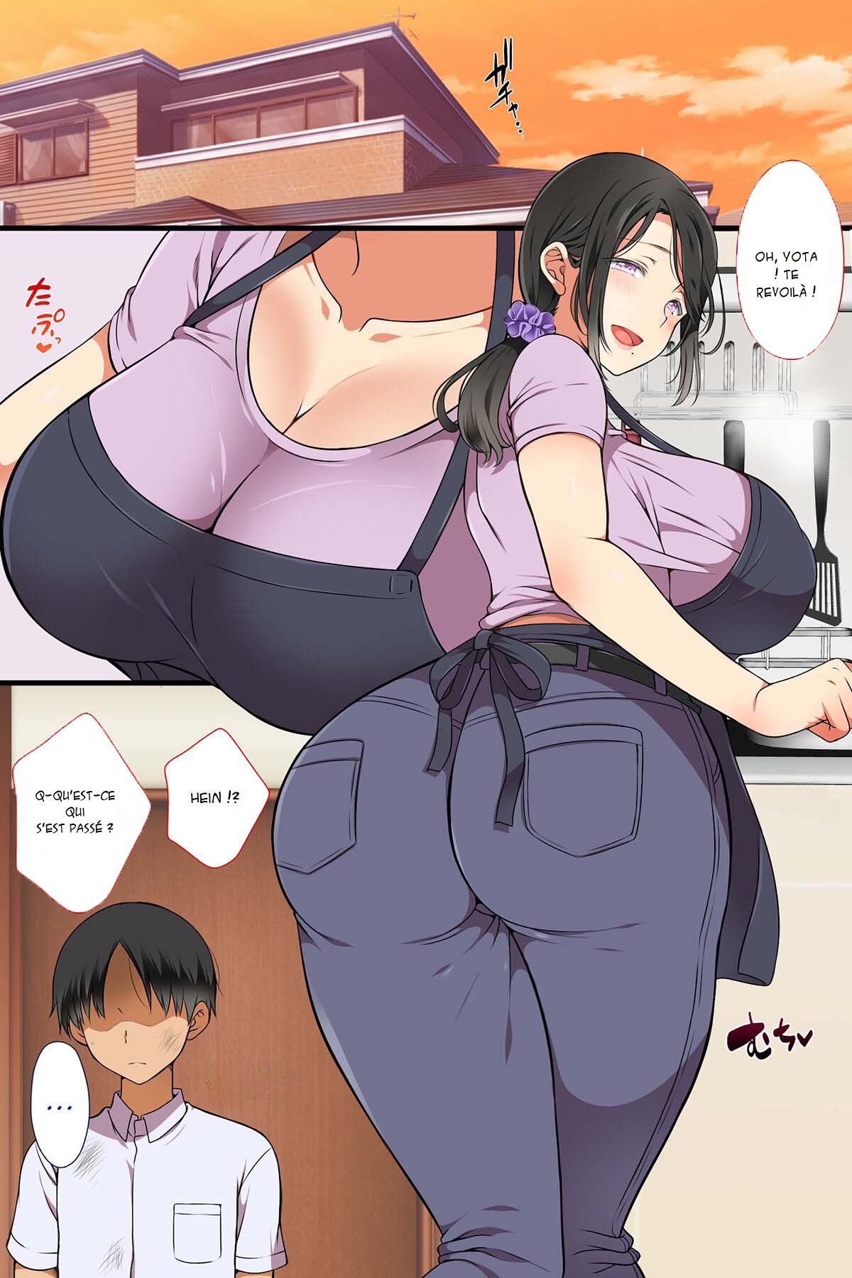 Hitozuma ga Classmate ni!? | Une Milf en classe page 1 full