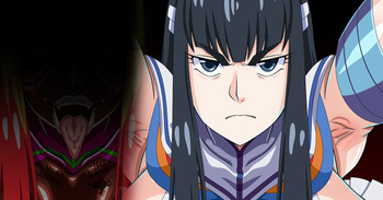 Kiryuuin Satsuki XX Hyottoko Blowjob USA Slutty Manba Brainwashing cover