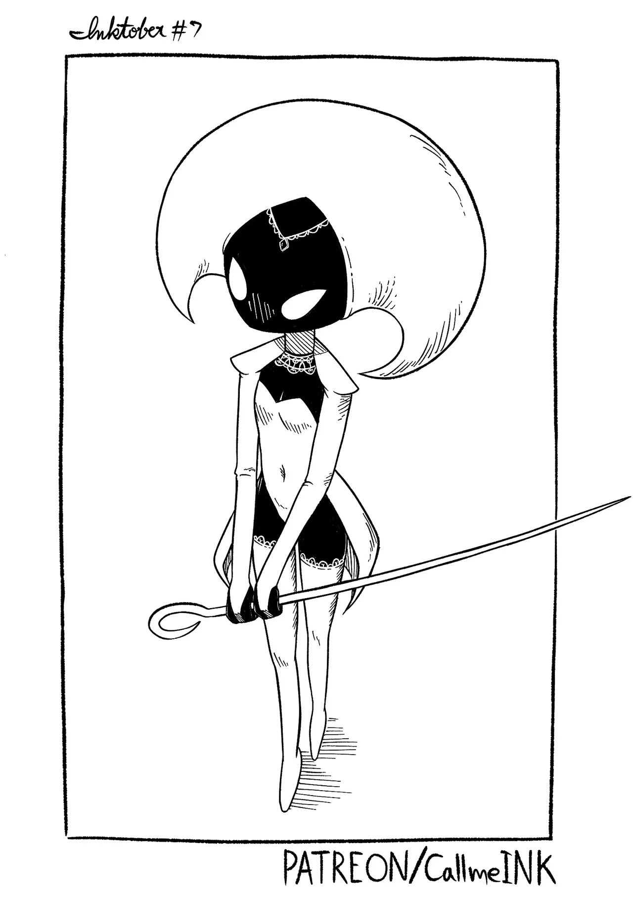 Inktober 2025 page 7 full