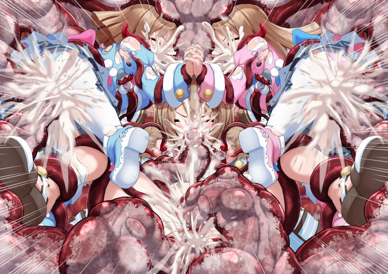 リハビリ絵 ルウィー三姉妹 page 10 full