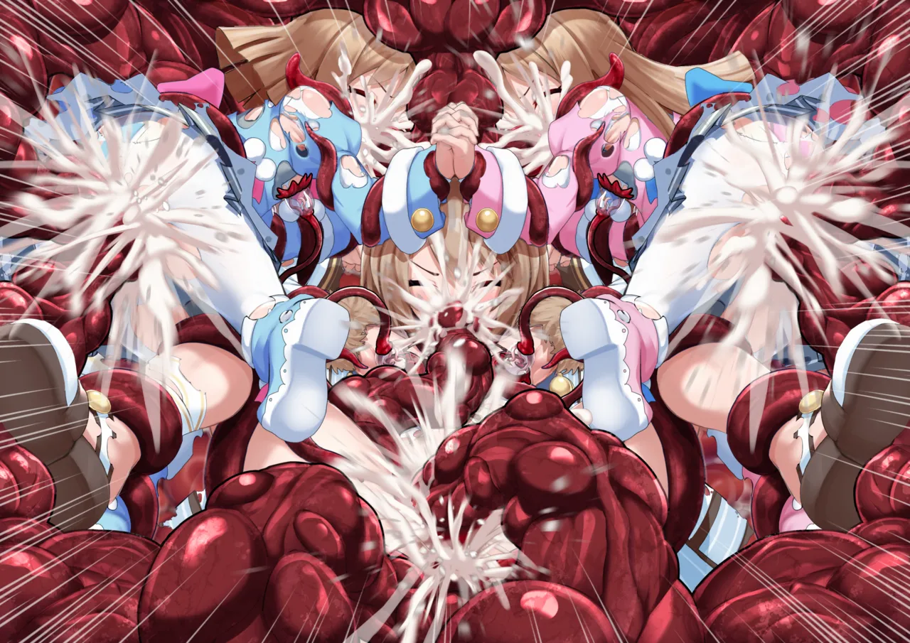 リハビリ絵 ルウィー三姉妹 page 9 full