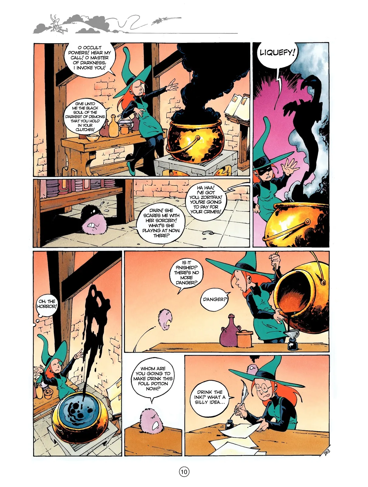 Mélusine #07 - Gilson &amp; Clarke - Hocus pocus, 2000 page 10 full