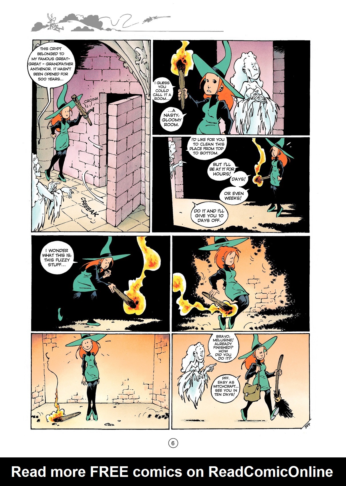 Mélusine #07 - Gilson &amp; Clarke - Hocus pocus, 2000 page 6 full