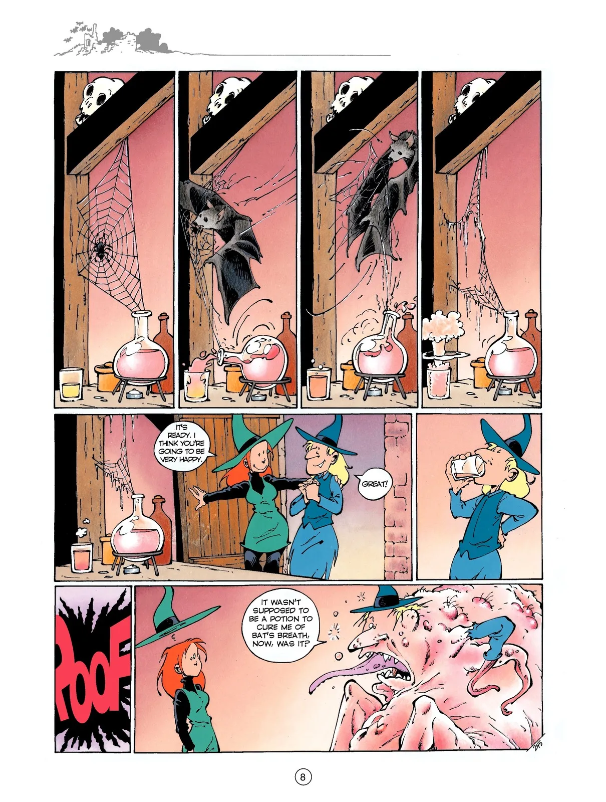 Mélusine #07 - Gilson &amp; Clarke - Hocus pocus, 2000 page 8 full