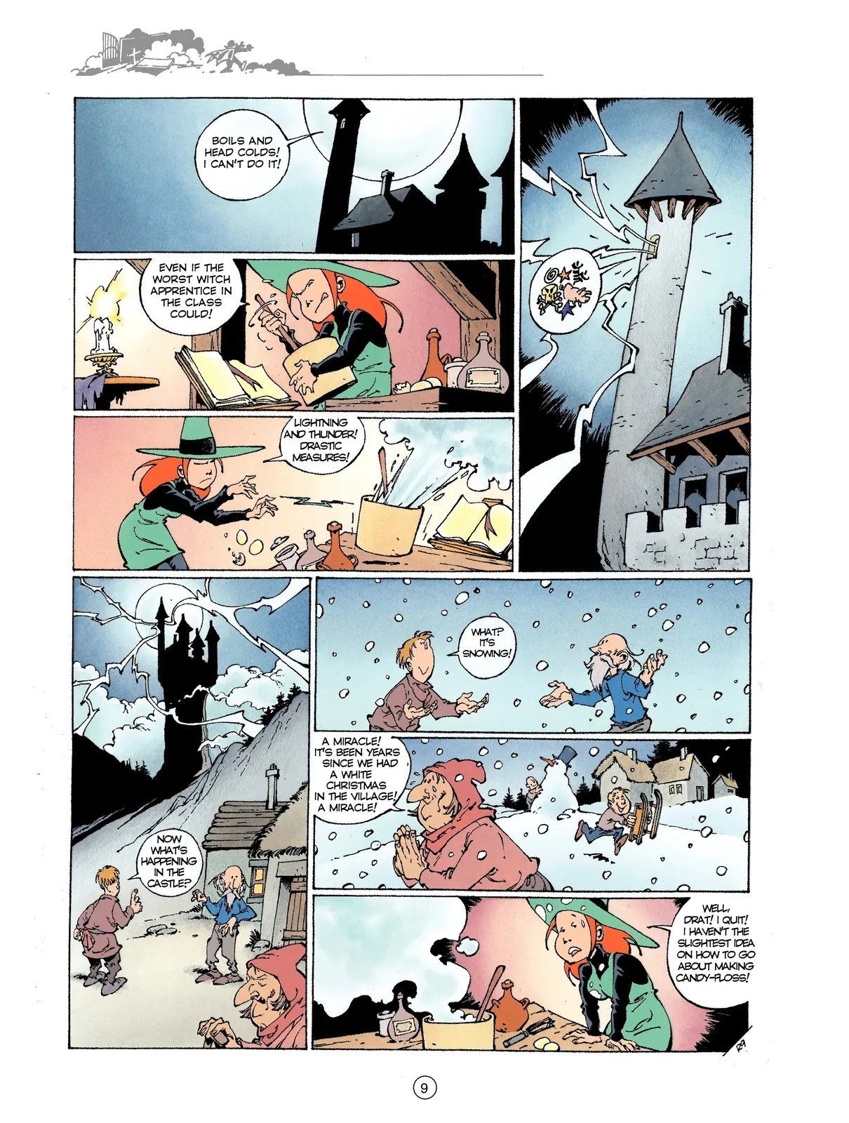 Mélusine #07 - Gilson &amp; Clarke - Hocus pocus, 2000 page 9 full