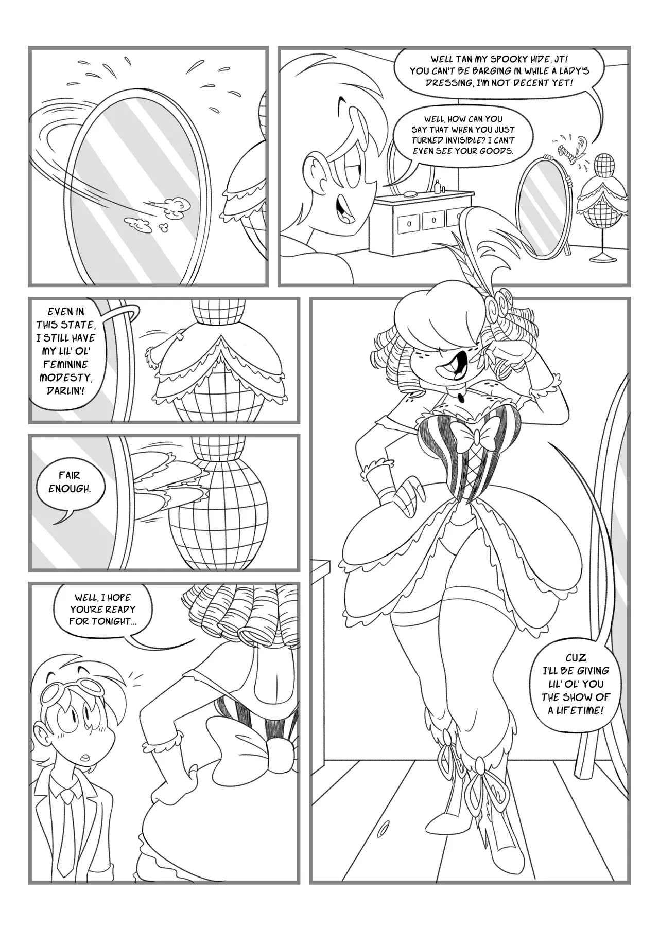 Ghost Gal Stage Show  By BustaGoop/MisterGoop page 2 full