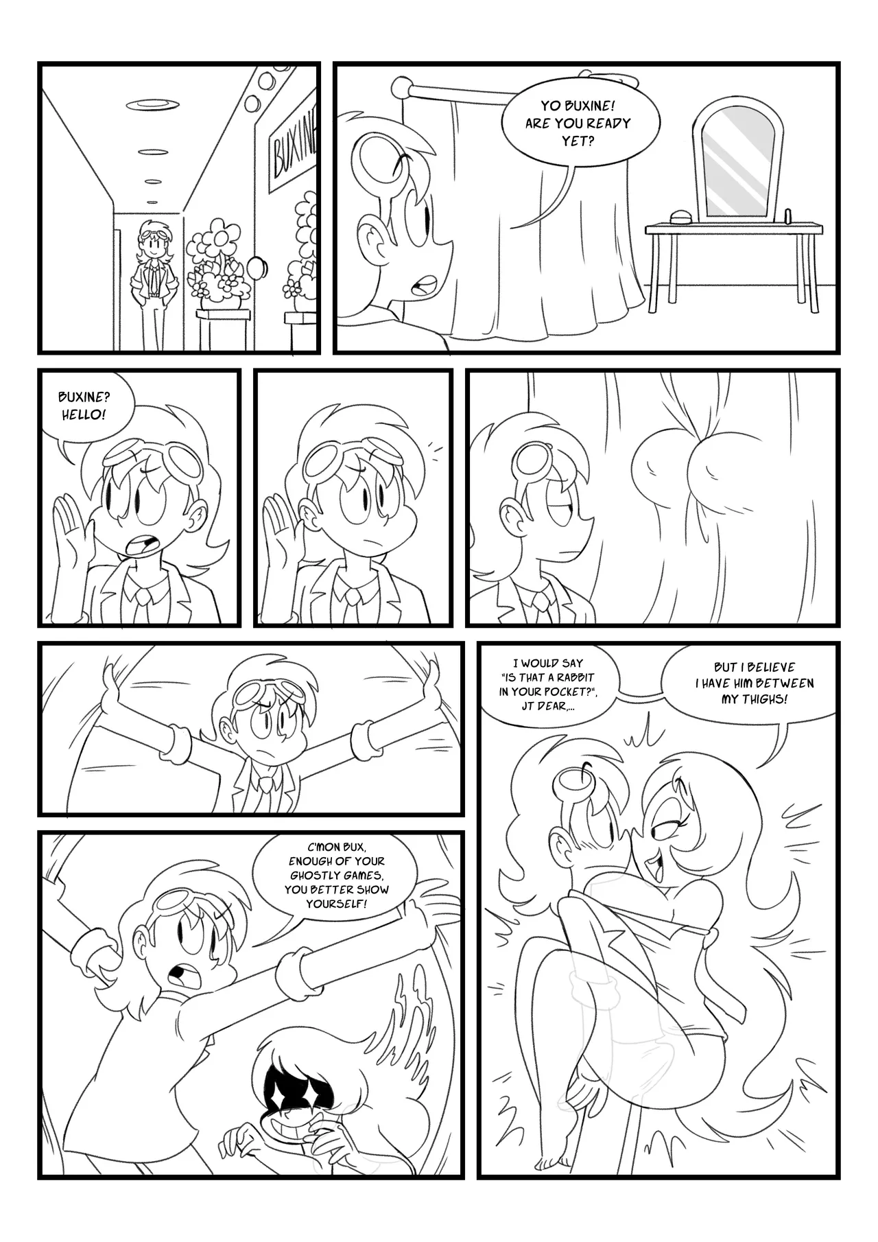 Ghost Gal Stage Show  By BustaGoop/MisterGoop page 3 full