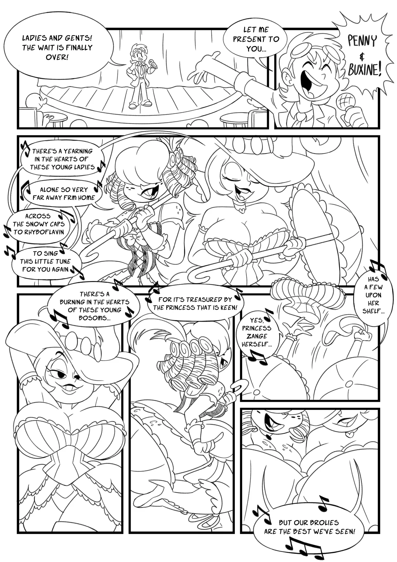 Ghost Gal Stage Show  By BustaGoop/MisterGoop page 5 full