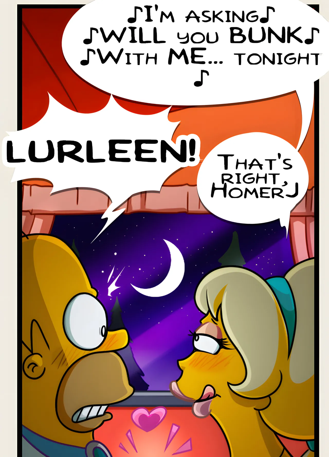 Homer and his Flames page 10 full