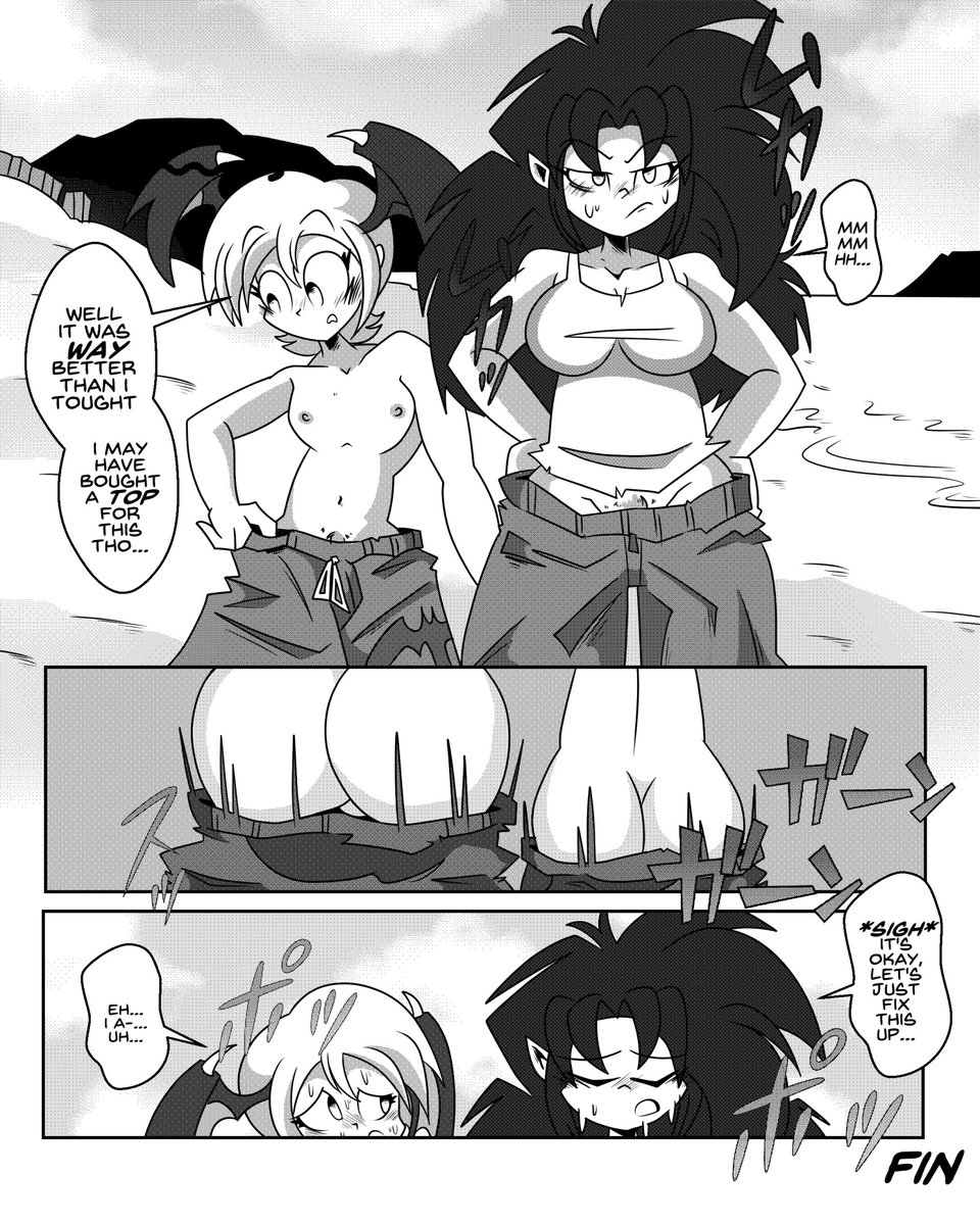 Meredith and Lilith's Beach Wear Woes page 5 full