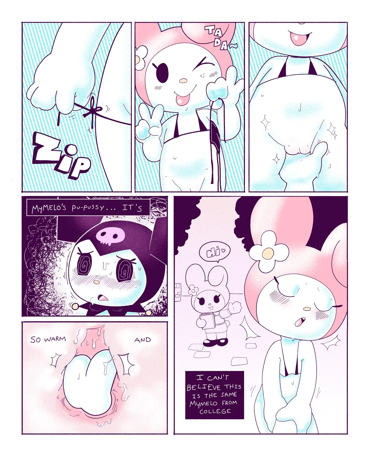Kuromi on Soapland page 8 full