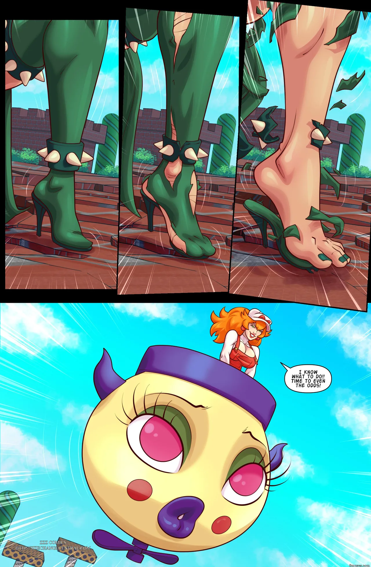 ZZZ Comics - Super Sizeo Sisters 3 page 5 full