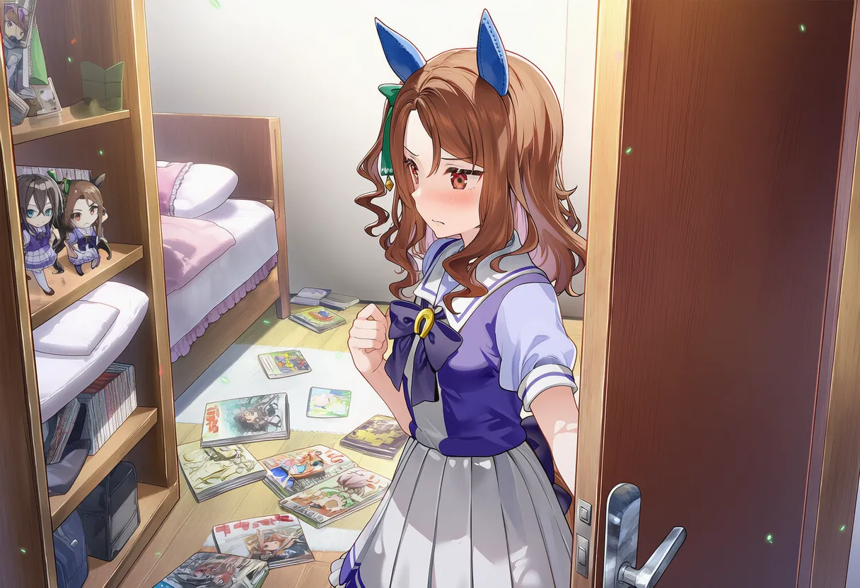 【AI自制】白浊の花嫁 圣王光环 キングヘイロー King Halo  【AI Generated】 page 2 full