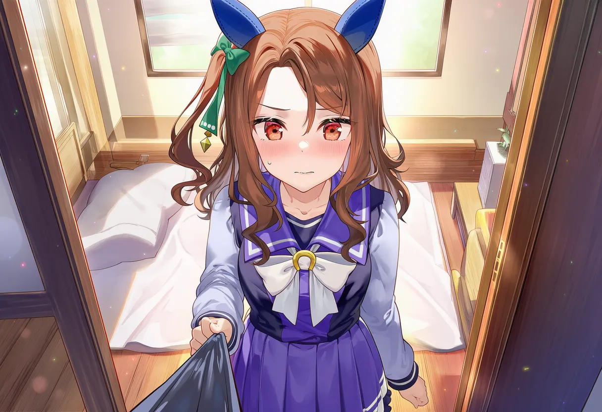 【AI自制】白浊の花嫁 圣王光环 キングヘイロー King Halo  【AI Generated】 page 7 full